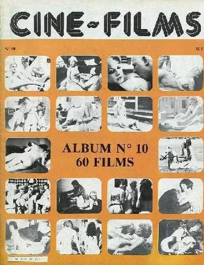 CINE-FILMS magazine side cover  Album #10   