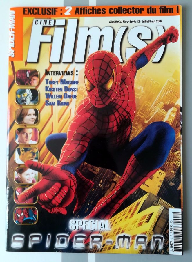 CINE FILM(S) HORS-SERIE magazine side cover Issue 2 July-August 2002