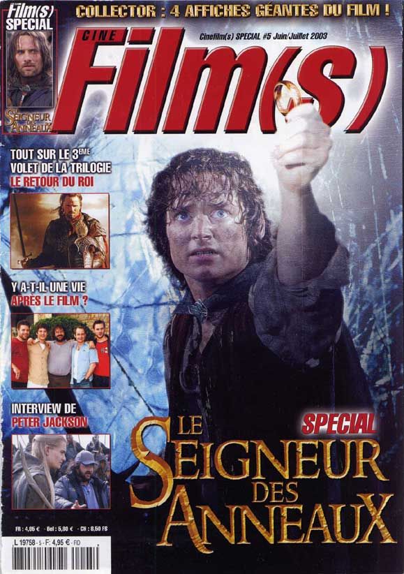 CINE FILM(S) SPECIAL magazine side cover Issue 5 June/July 2003