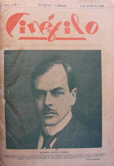 CINEFILO magazine side cover Issue 1 2 June 1928