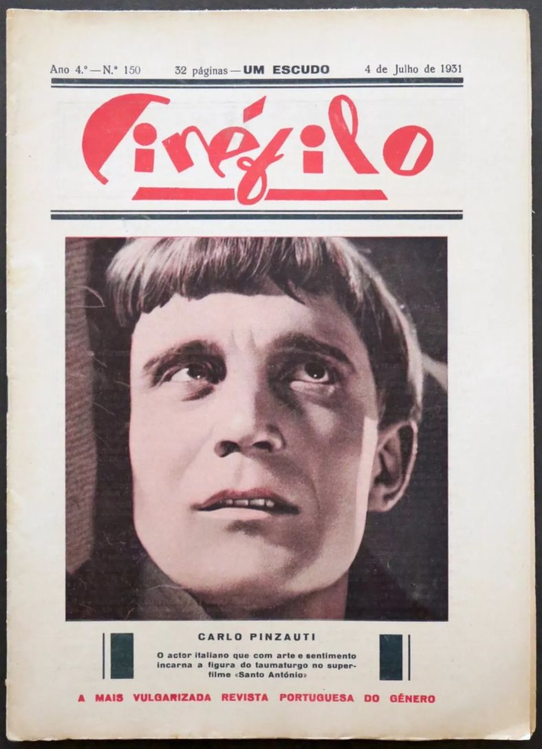 CINEFILO magazine side cover Issue 150 4 July 1931