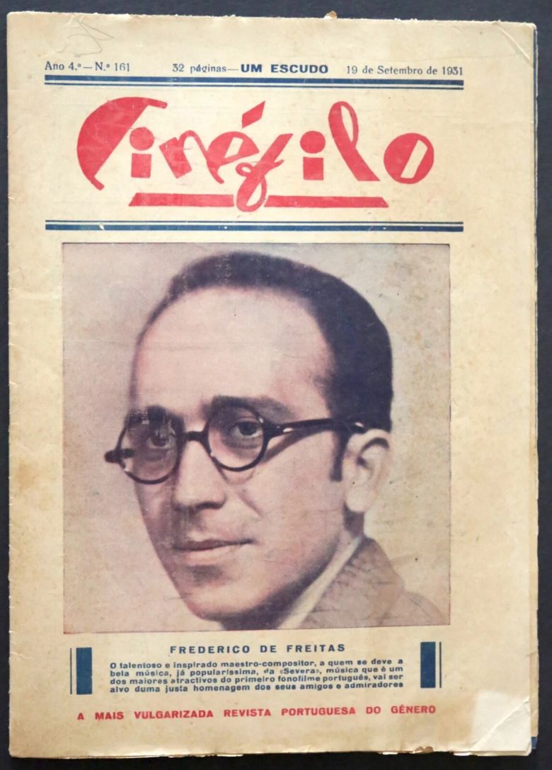 CINEFILO magazine side cover Issue 161 19 September 1931