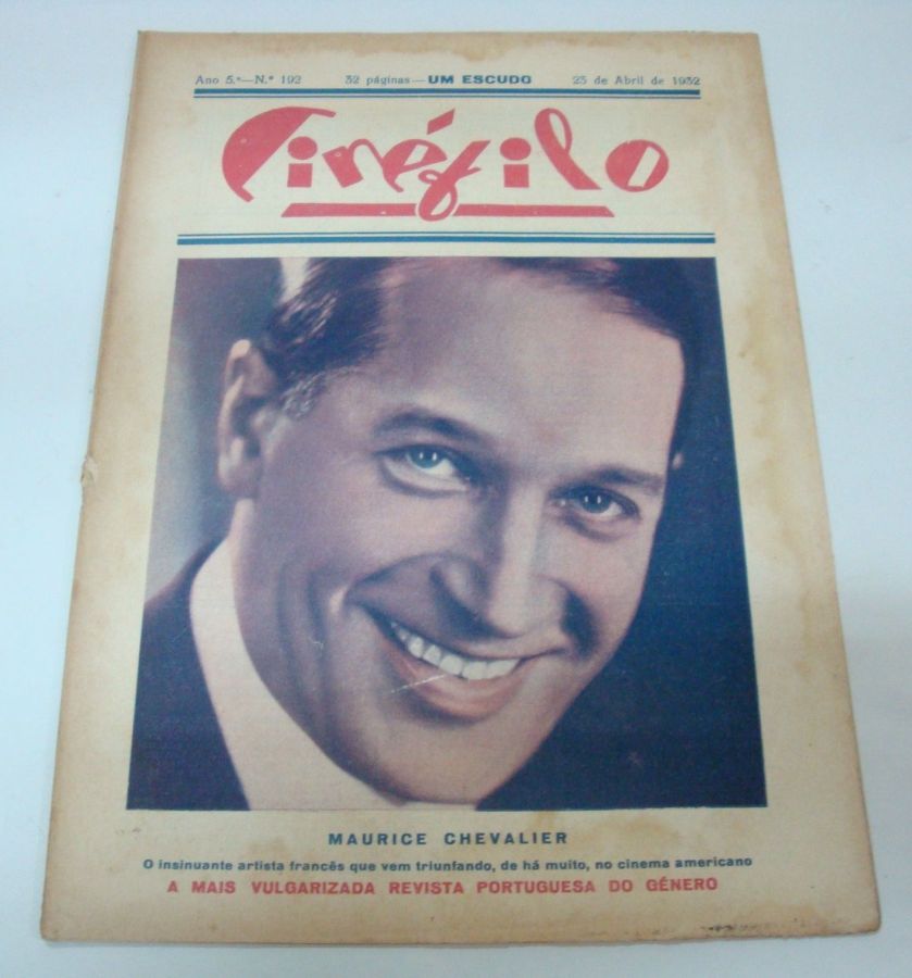 CINEFILO magazine side cover Issue 192 23 April 1932
