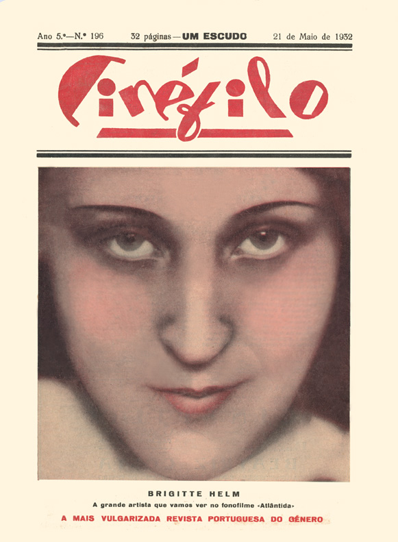 CINEFILO magazine side cover Issue 196 21 May 1932