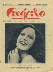 CINEFILO magazine side cover Issue 21 12 January 1929