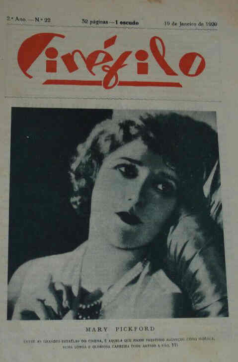 CINEFILO magazine side cover Issue 22 19 January 1929