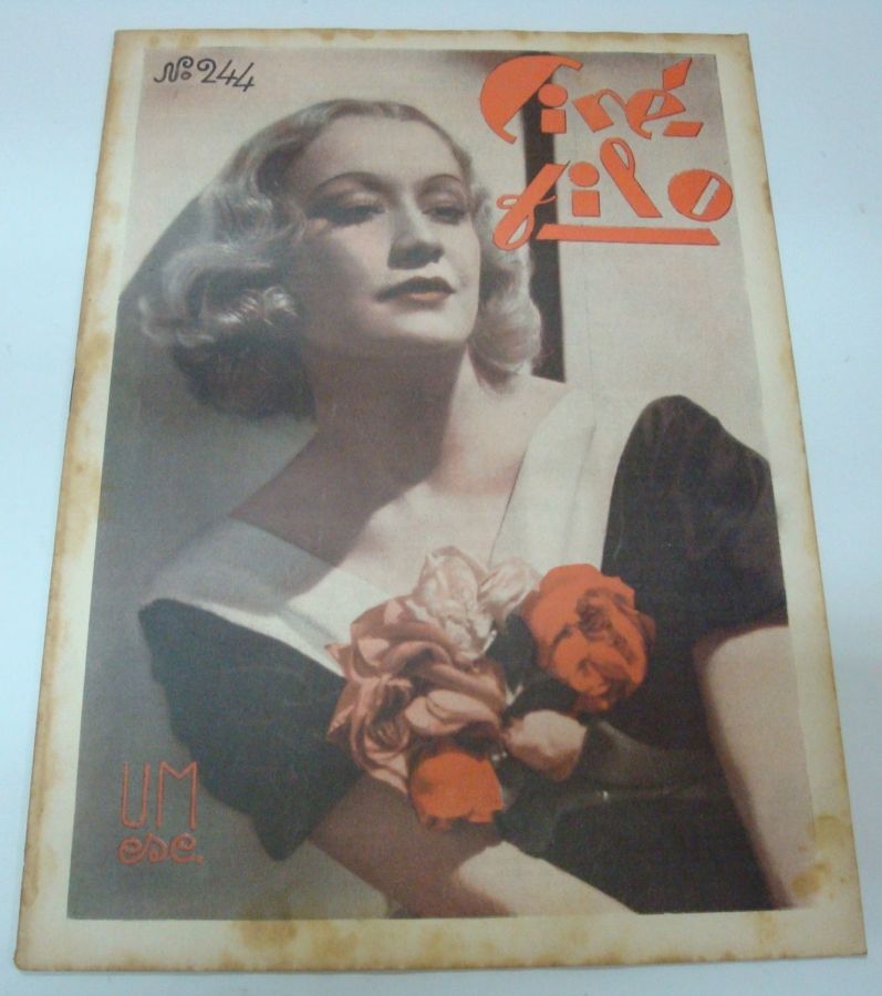 CINEFILO magazine side cover Issue 244 22 April 1933
