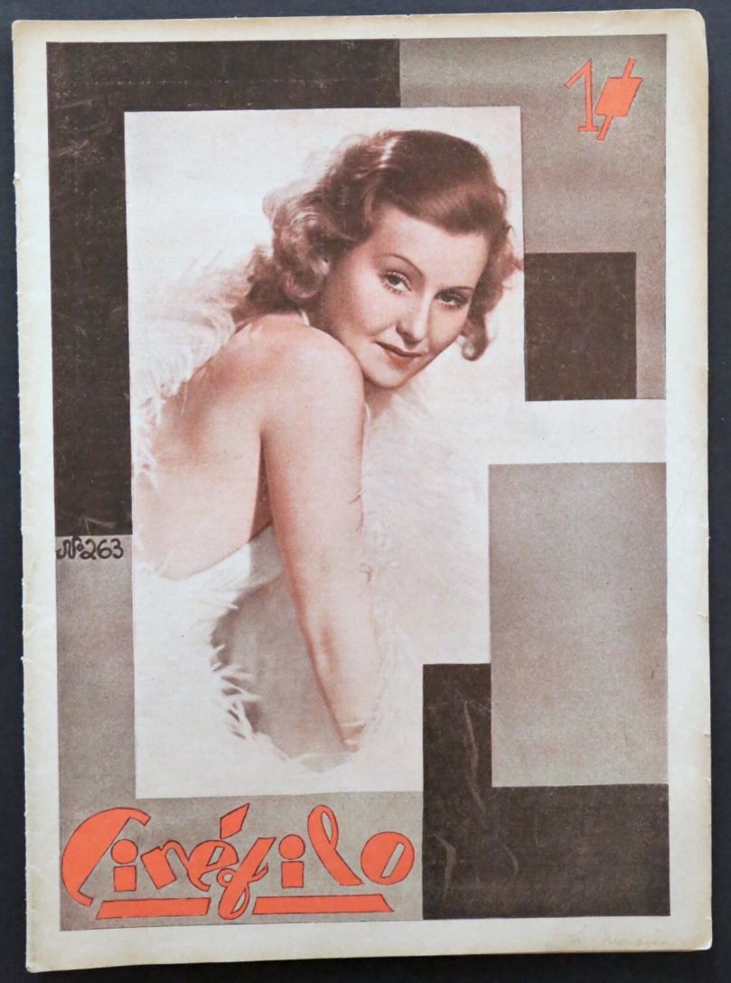 CINEFILO magazine side cover Issue 263 2 September 1933