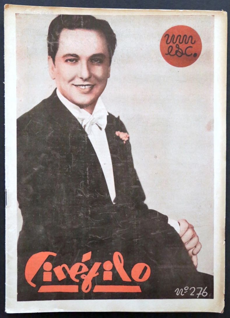 CINEFILO magazine side cover Issue 276 2 December 1933