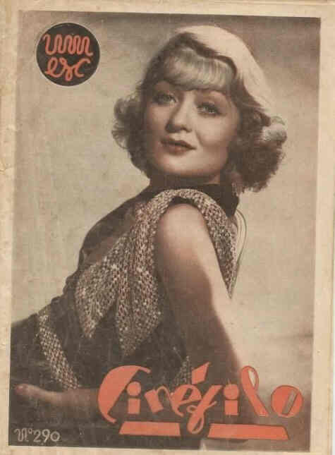 CINEFILO magazine side cover Issue 290 10 March 1934