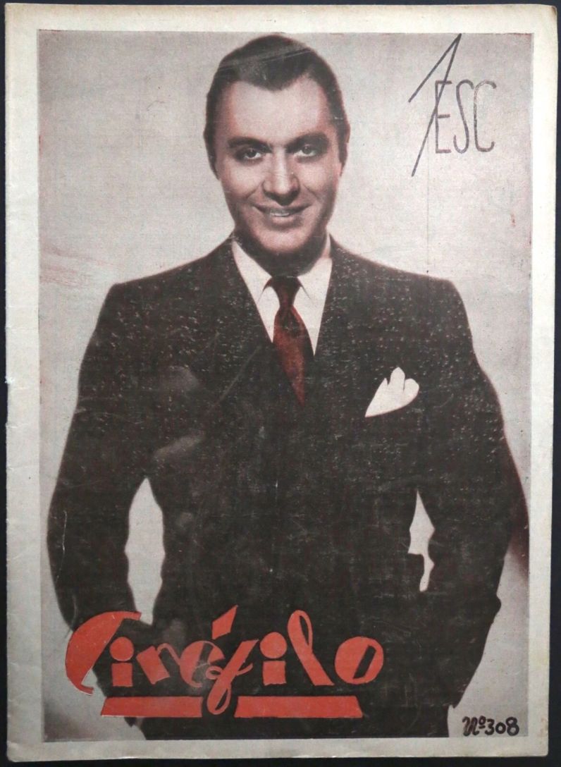 CINEFILO magazine side cover Issue 308 14 July 1934