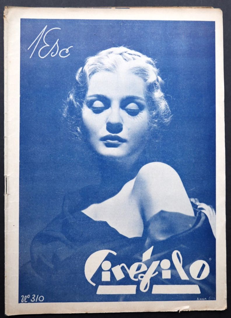 CINEFILO magazine side cover Issue 310 28 July 1934