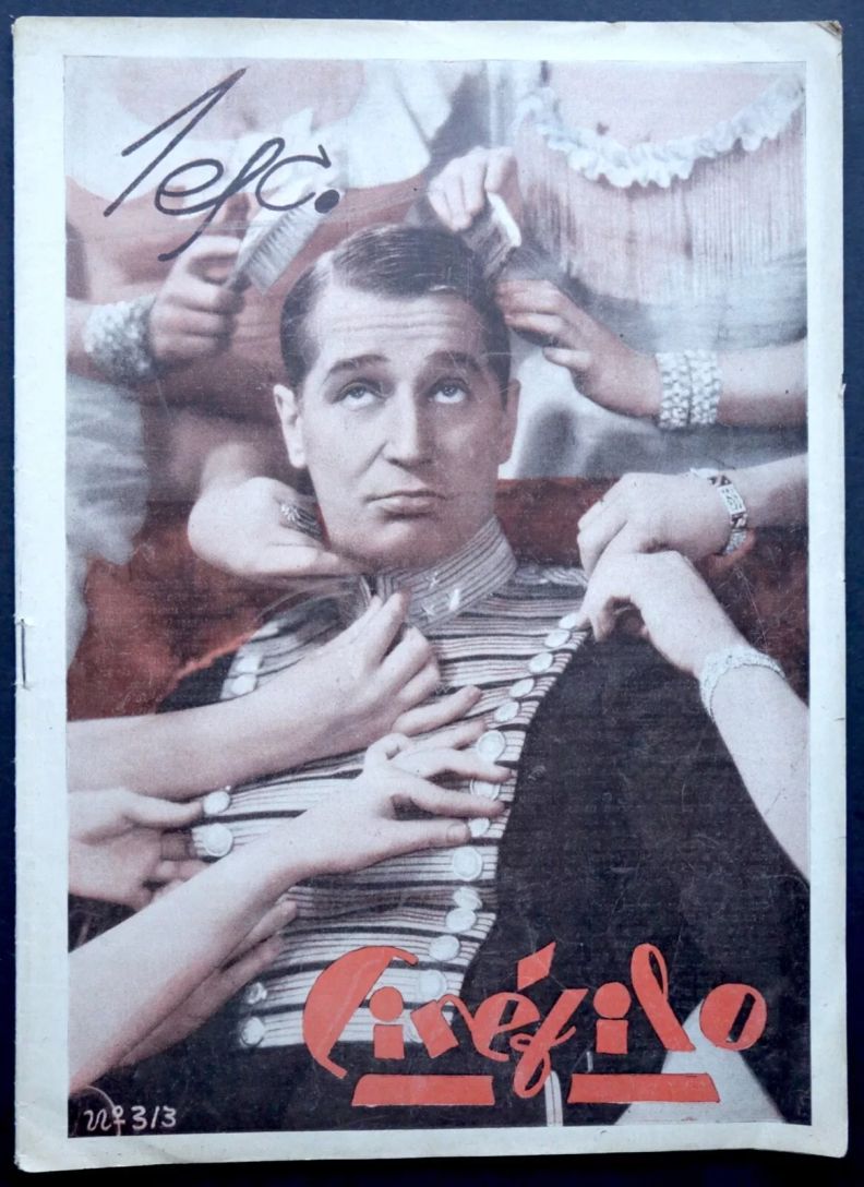 CINEFILO magazine side cover Issue 313 18 August 1934