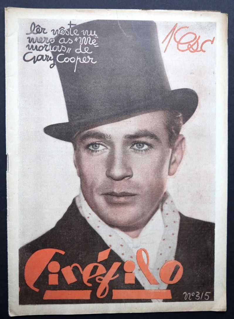 CINEFILO magazine side cover Issue 315 1 September 1934