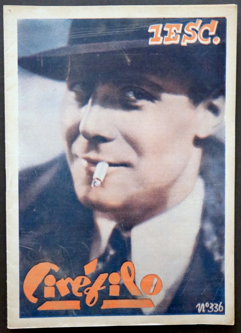 CINEFILO magazine side cover Issue 336 26 January 1935