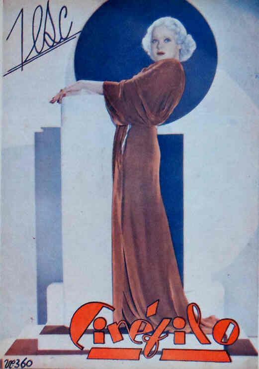 CINEFILO magazine side cover Issue 360 13 July 1935
