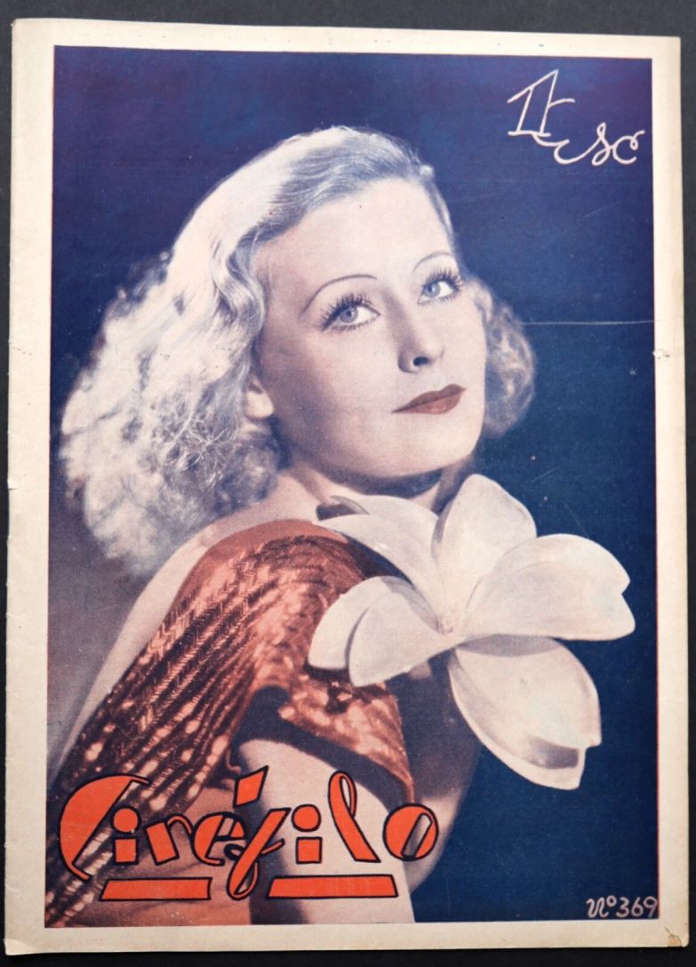 CINEFILO magazine side cover Issue 369 14 September 1935