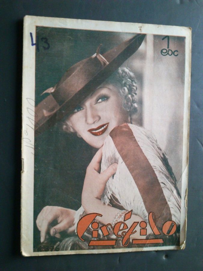 CINEFILO magazine side cover Issue 376 2 November 1935
