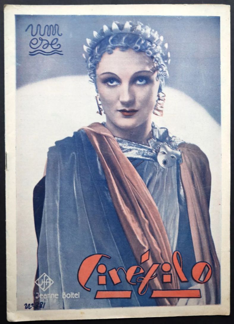 CINEFILO magazine side cover Issue 381 7 December 1935