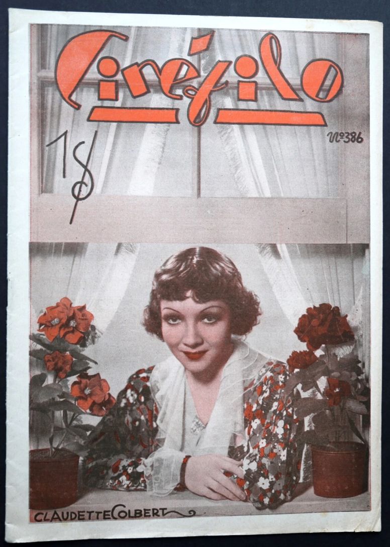 CINEFILO magazine side cover Issue 386 11 January 1936