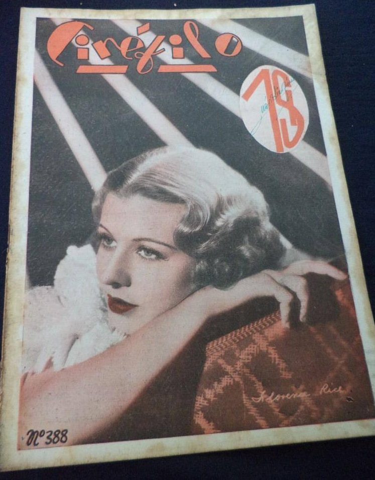 CINEFILO magazine side cover Issue 388 25 January 1936