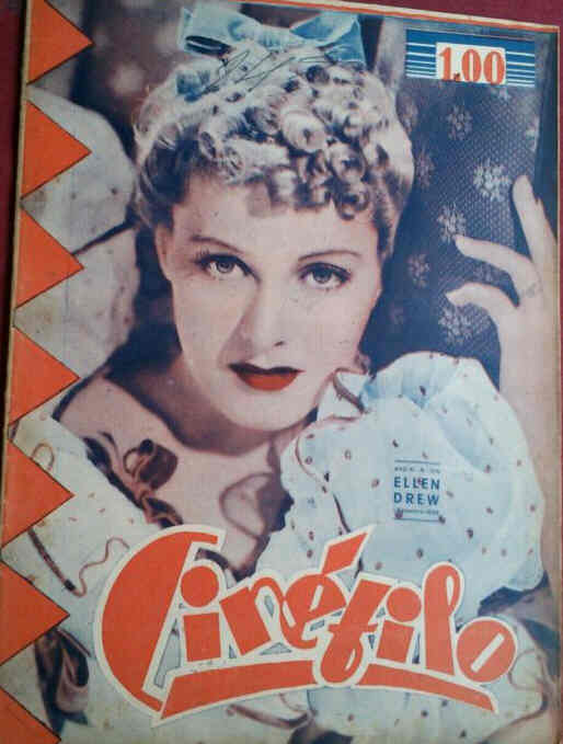 CINEFILO magazine side cover Issue 576 1 September 1939