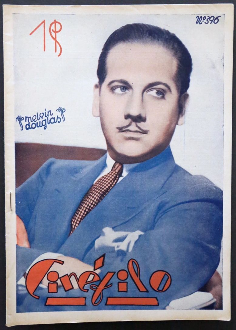 CINEFILO magazine side cover Issue 396 21 March 1936