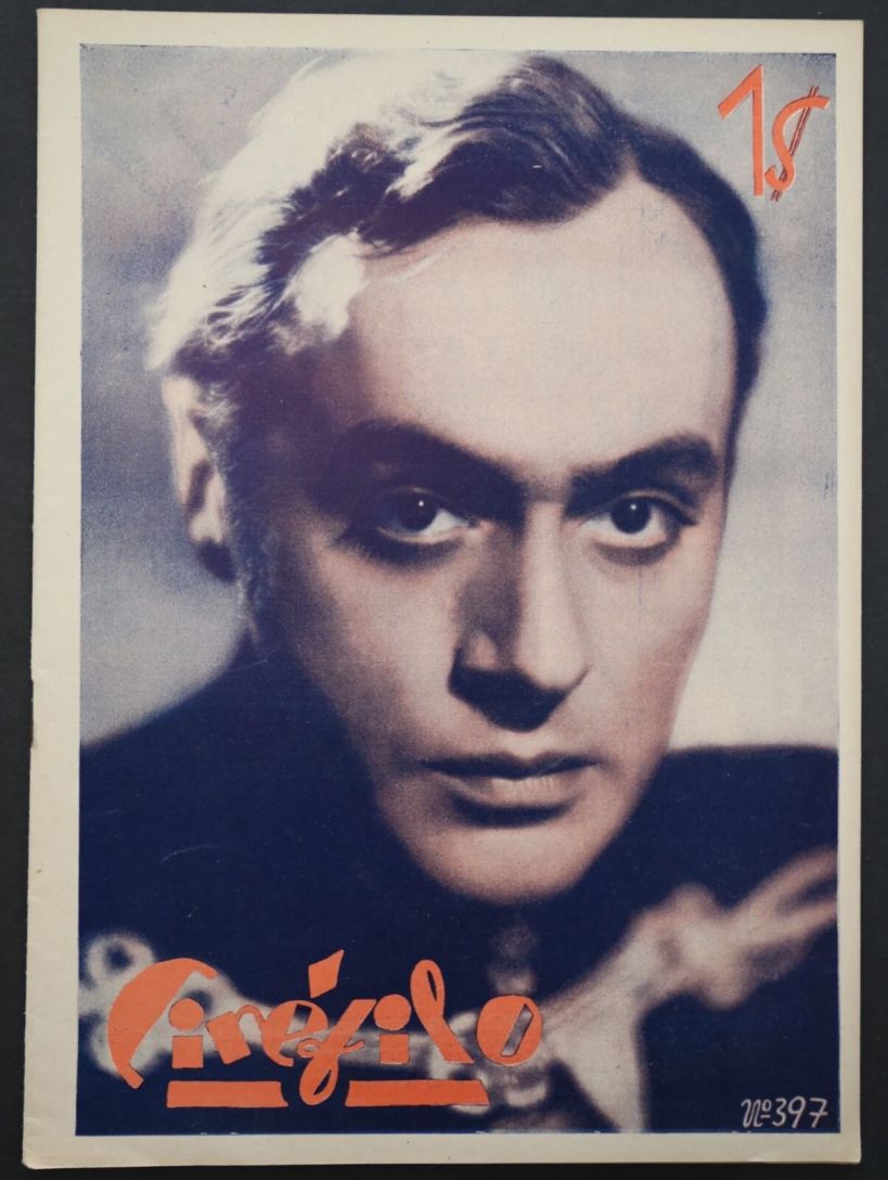 CINEFILO magazine side cover Issue 397 28 March 1936