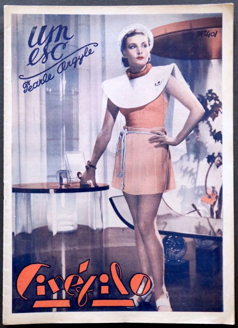 CINEFILO magazine side cover Issue 401 25 April 1936