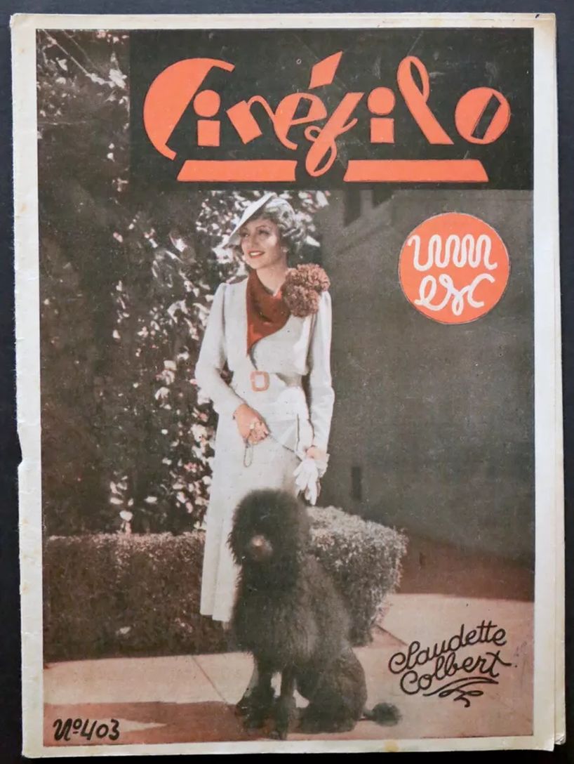 CINEFILO magazine side cover Issue 403 9 May 1936