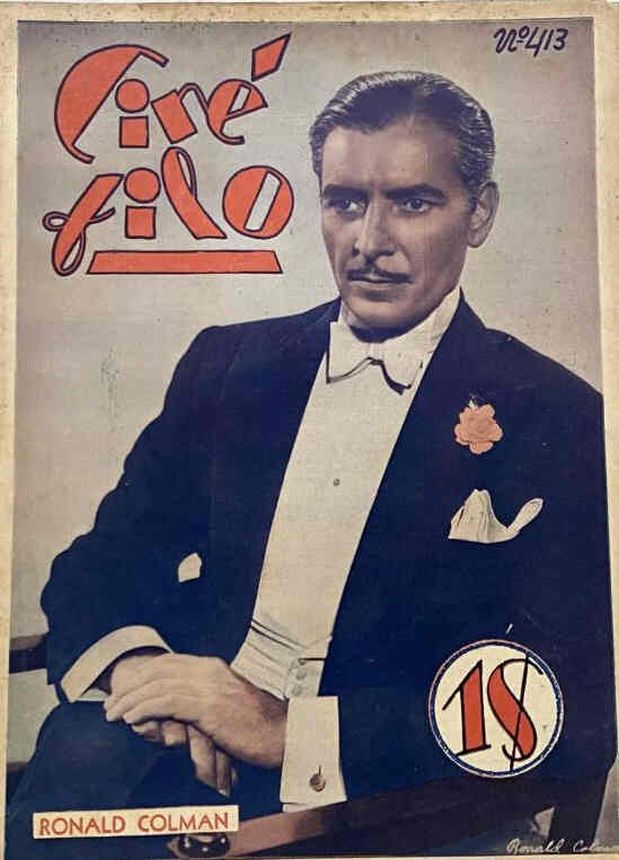 CINEFILO magazine side cover Issue 413 18 July 1936