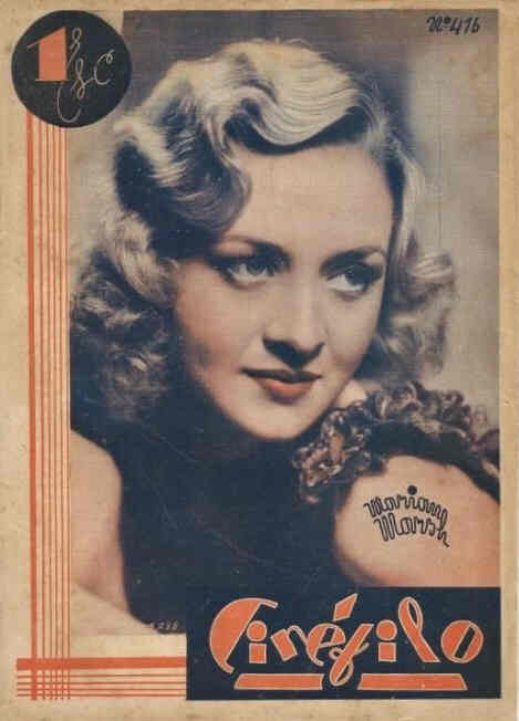 CINEFILO magazine side cover Issue 416 8 August 1936