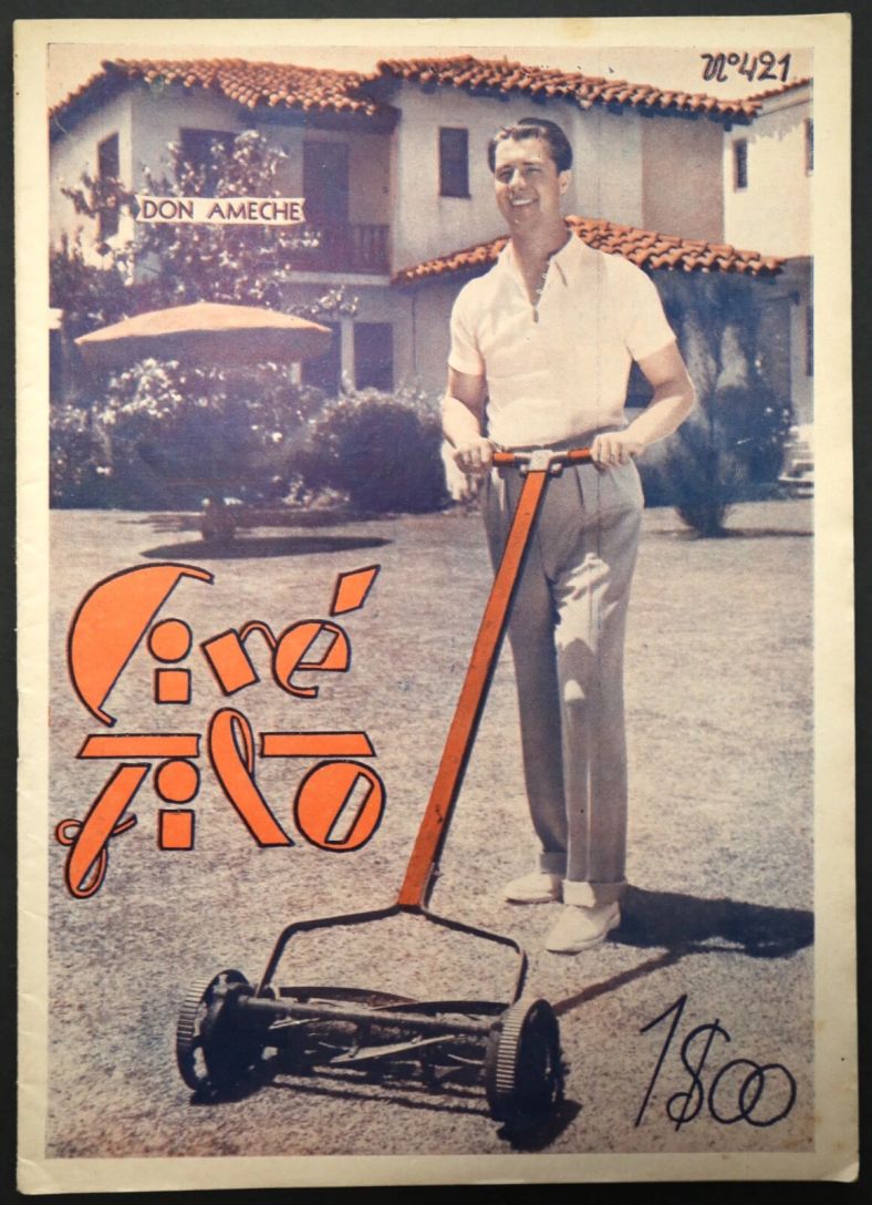 CINEFILO magazine side cover Issue 421 12 September 1936