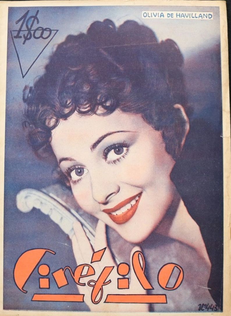 CINEFILO magazine side cover Issue 443 13 February 1937