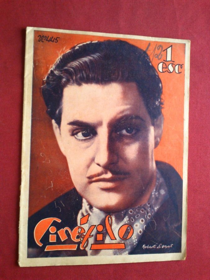 CINEFILO magazine side cover Issue 445 27 February 1937