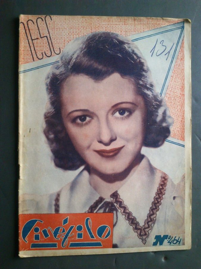 CINEFILO magazine side cover Issue 464 10 July 1937