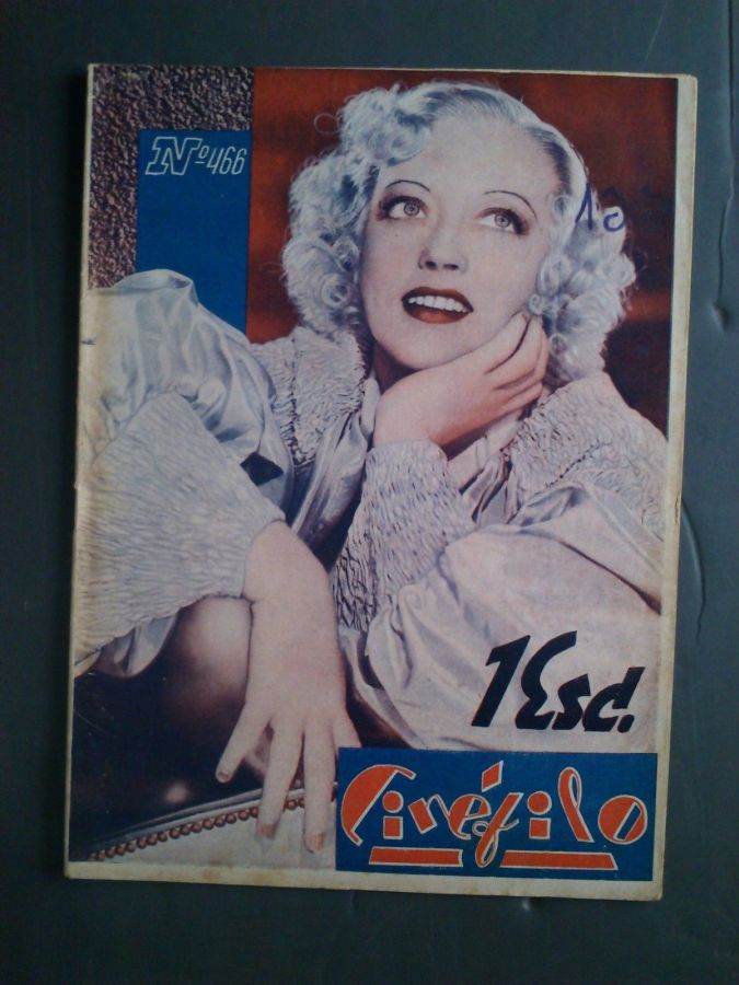 CINEFILO magazine side cover Issue 466 24 July 1937