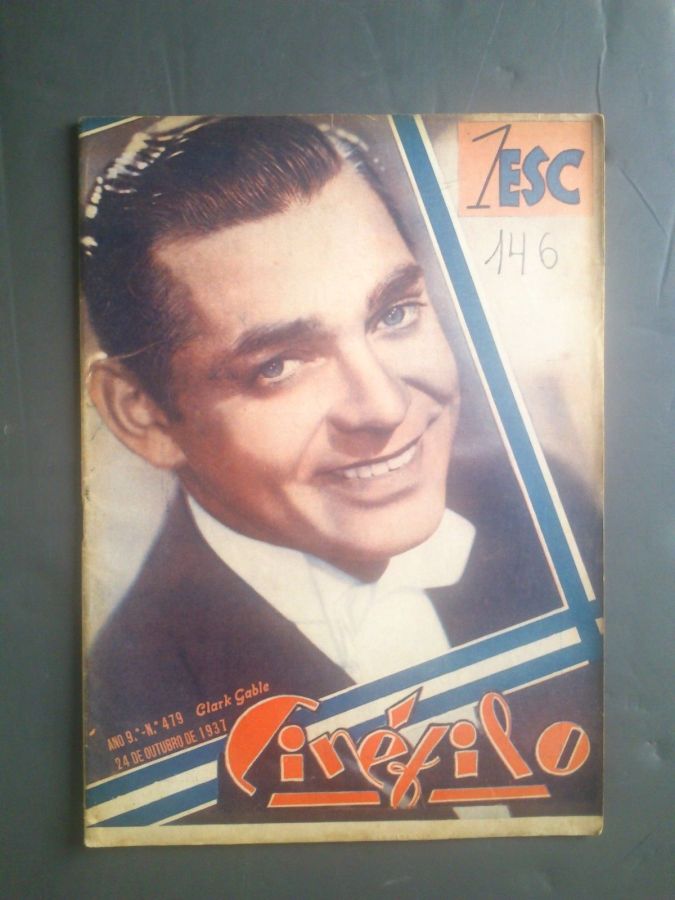CINEFILO magazine side cover Issue 479 23 October 1937