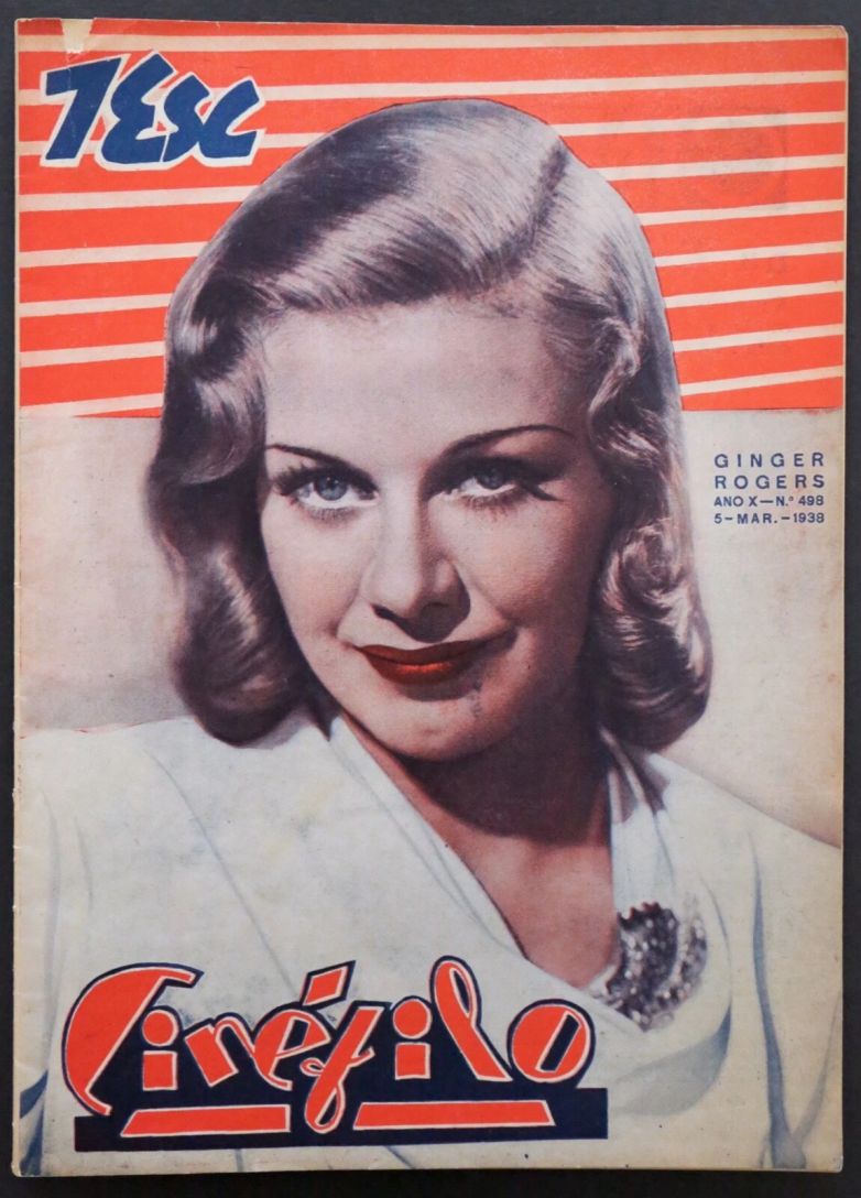 CINEFILO magazine side cover Issue 498 5 March 1938