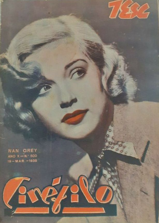 CINEFILO magazine side cover Issue 500 19 March 1938