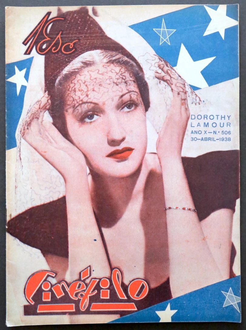 CINEFILO magazine side cover Issue 506 30 April 1938