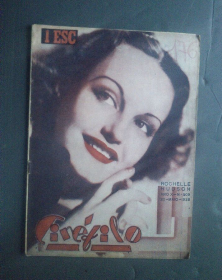 CINEFILO magazine side cover Issue 509 21 May 1938