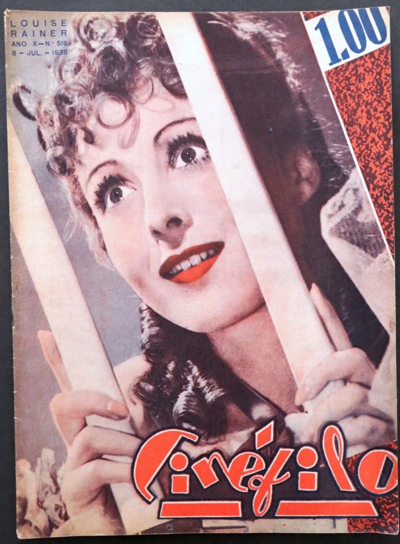 CINEFILO magazine side cover Issue 516 8 July 1938
