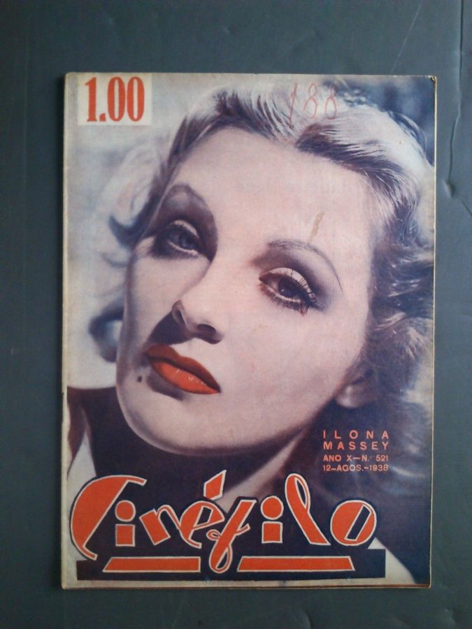 CINEFILO magazine side cover Issue 521 12 August 1938