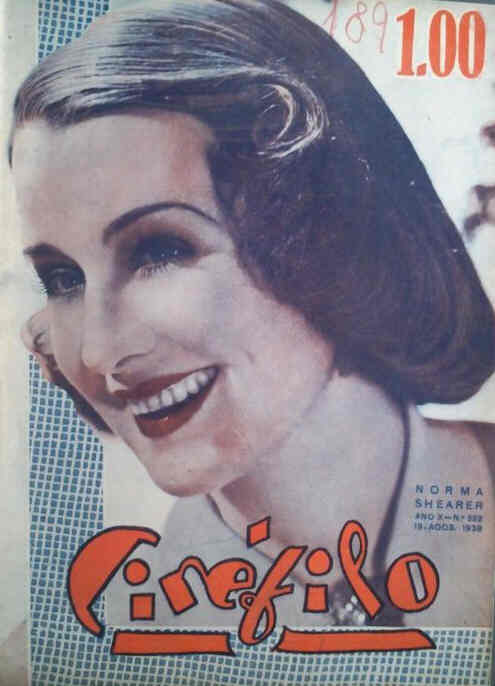 CINEFILO magazine side cover Issue 522 19 August 1938