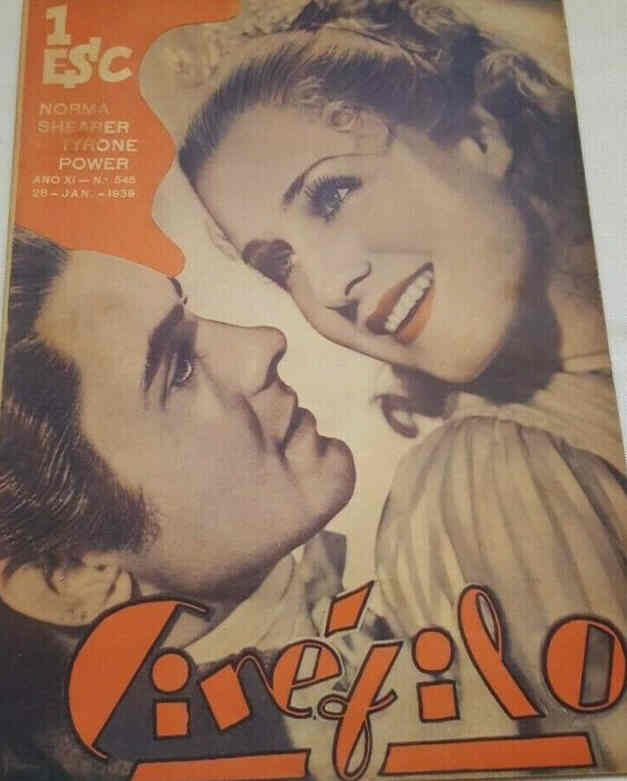 CINEFILO magazine side cover Issue 545 28 January 1939