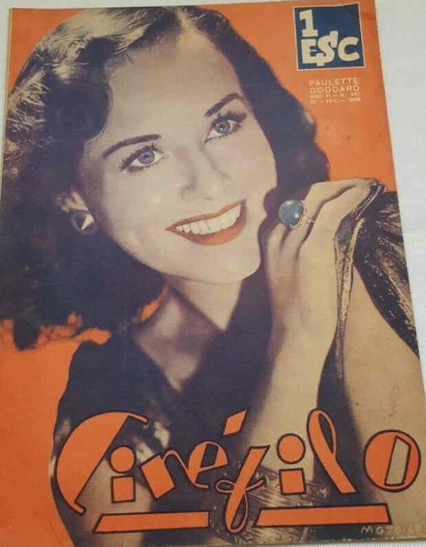CINEFILO magazine side cover Issue 547 10 February 1939