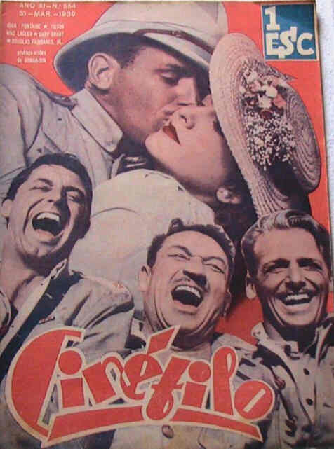 CINEFILO magazine side cover Issue 554 31 March 1939