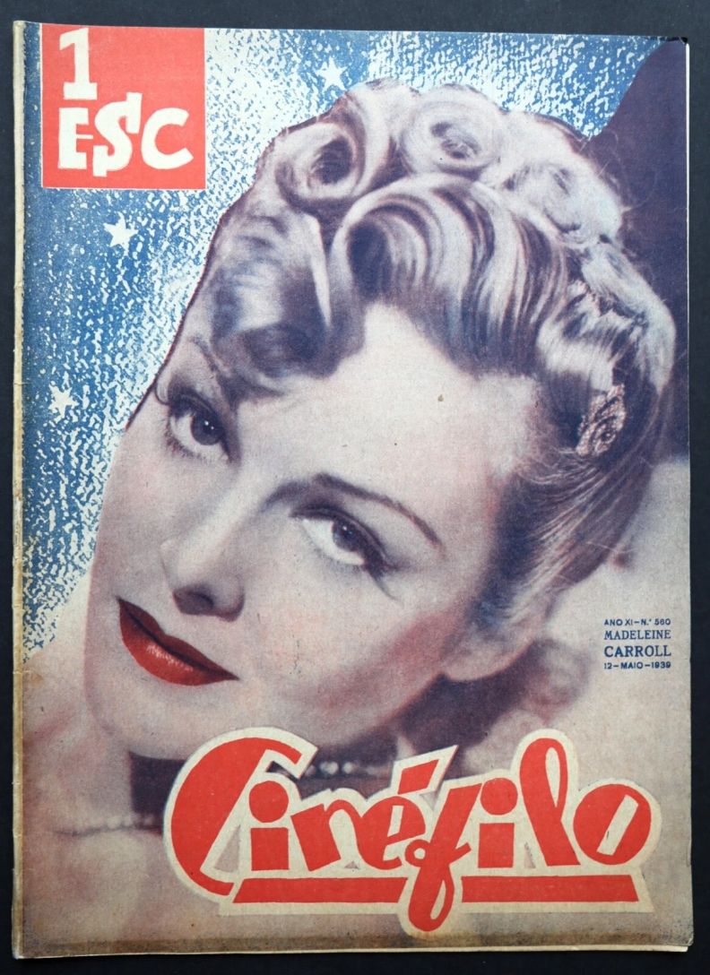 CINEFILO magazine side cover Issue 560 12 May 1939