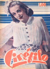 CINEFILO magazine side cover Issue 571 28 July 1939